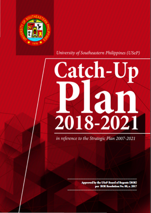 Catch-Up Plan 2018-2021