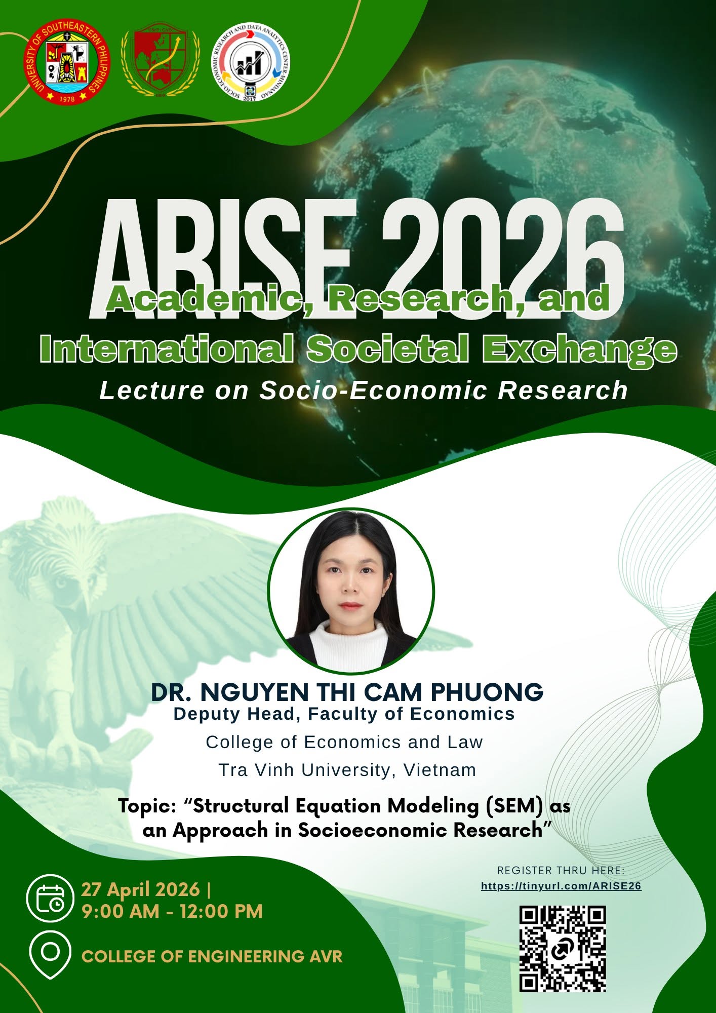Academic, Research, and International Societal Exchange (ARISE) 2026