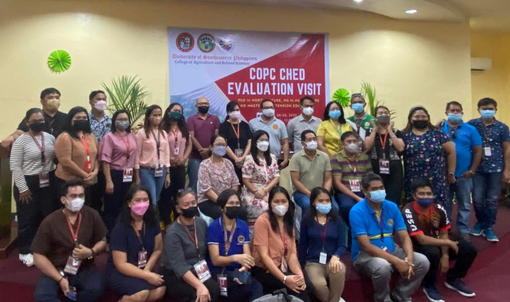 CARS submits its Graduate Programs to CHED-COPC Evaluation
