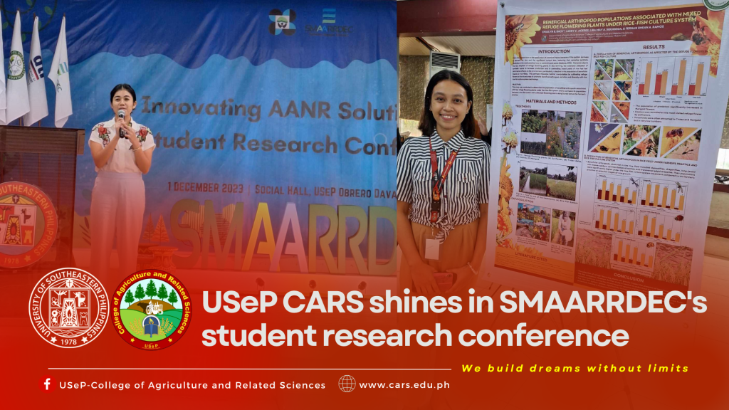 USeP CARS shines in SMAARRDEC’s student research conference