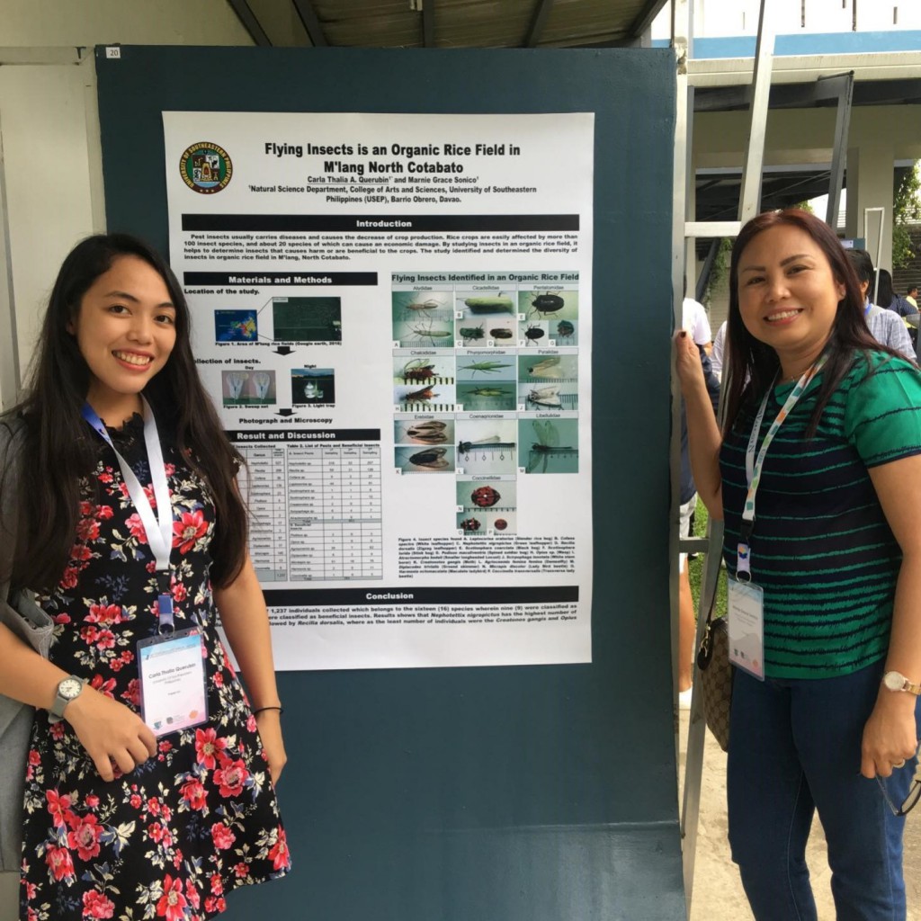 Poster of Ms. Querubin and Dr. Sonico