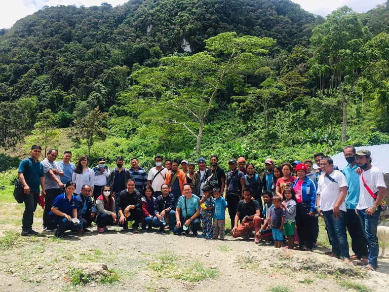 College of Arts and Sciences Extension Team Conducts Site Visit and Exploratory Talks with 1105th CDC, 11th RCDG ARESCOM Members in Baganihan, Marilog for Proposed Adopt a Laangkawal Project