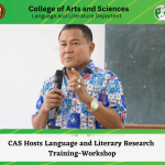 CAS Hosts Language and Literary Research Training-Workshop with Dr. Rodney C. Jubilado