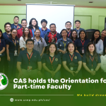 CAS holds Orientation for the Part-time Faculty