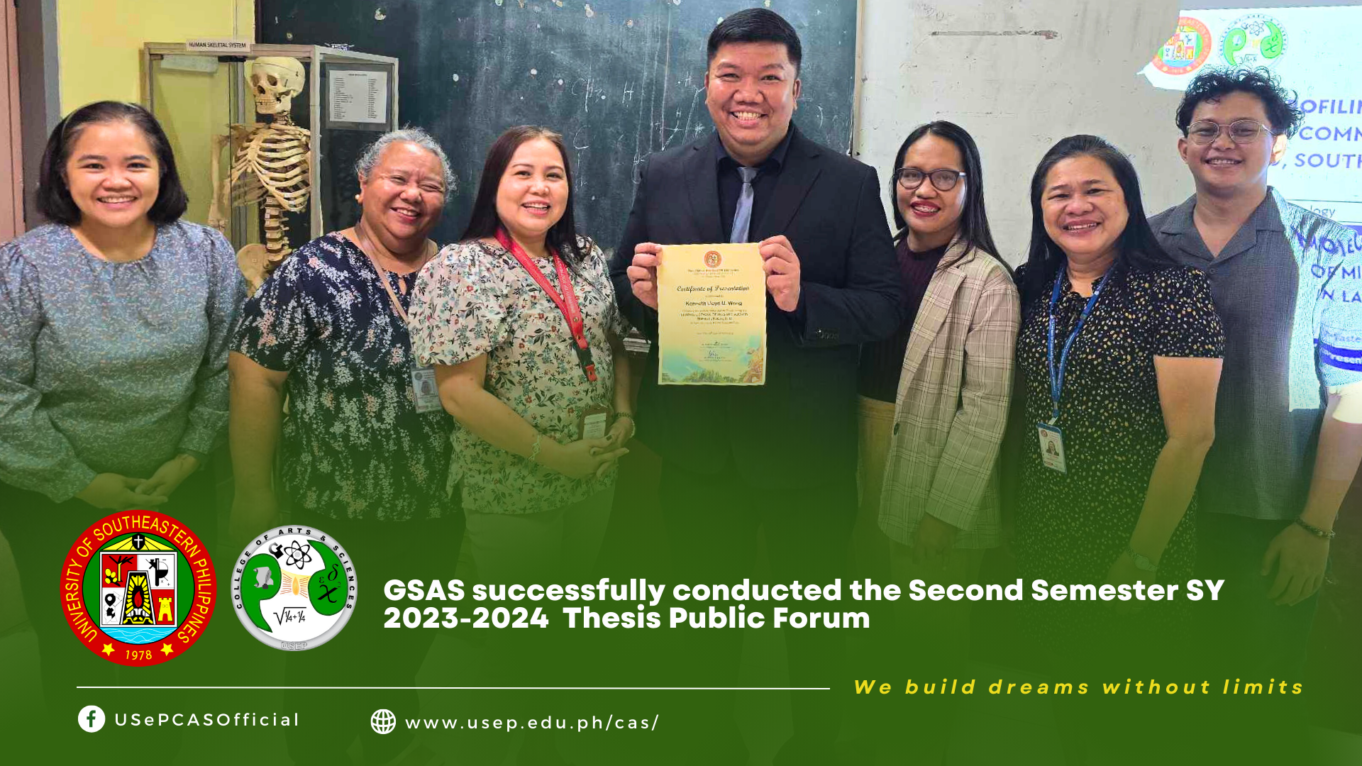 GSAS successfully conducted the Second Semester SY 2023-2024 Thesis Public Forum