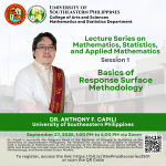 Lecture Series on Mathematics, Statistics, and Applied Mathematics is back