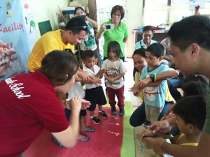 CGB-SSC Donates Hand Wash Facility to Day Care Center