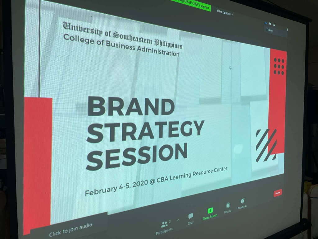 Brand Strategy Session for CBA