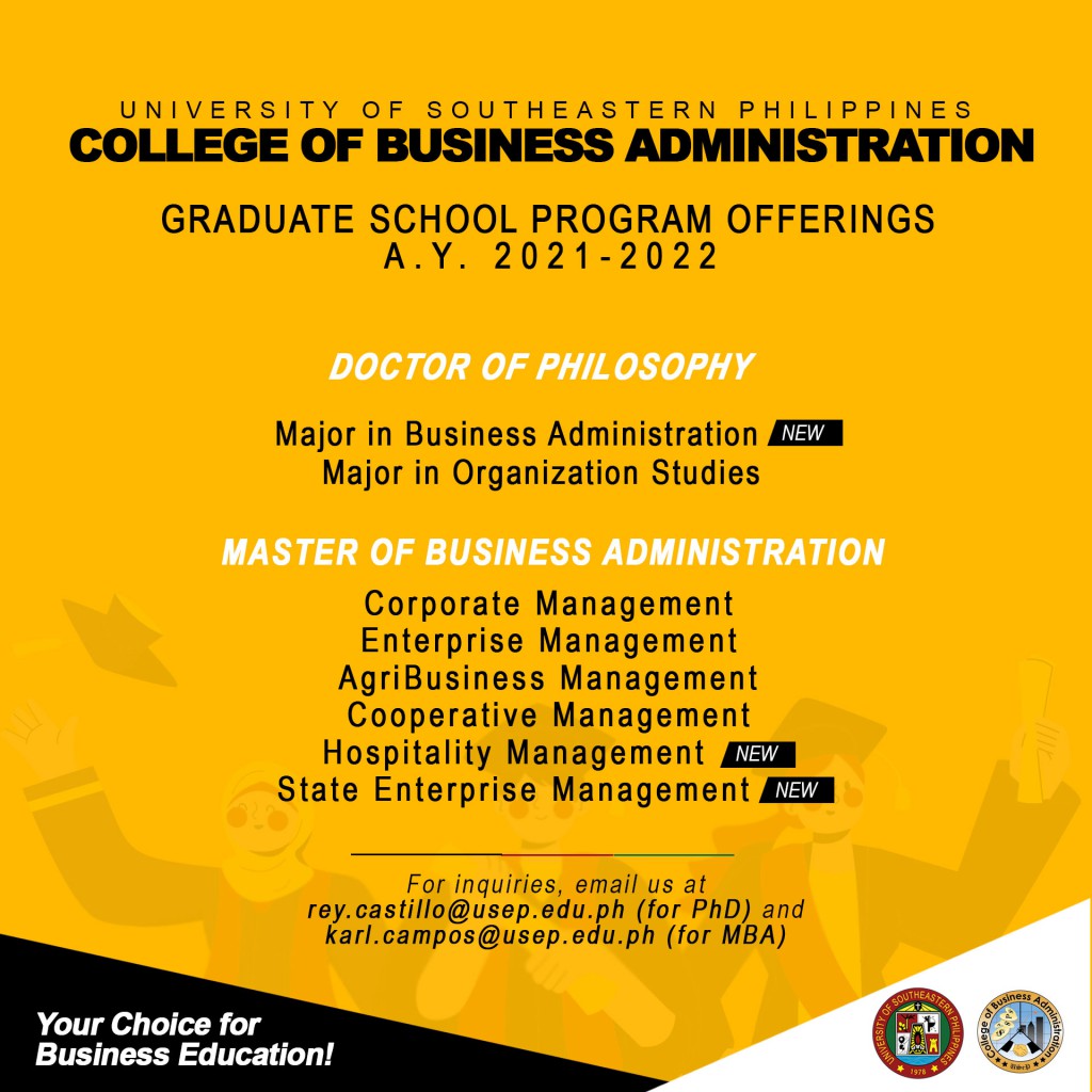 Graduate School Program Offerings AY 2021-2022