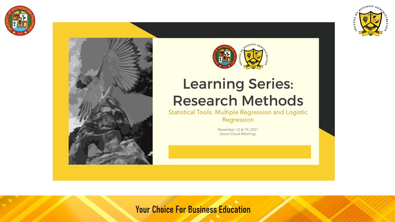 Learning Series: Research Methods Conclusion