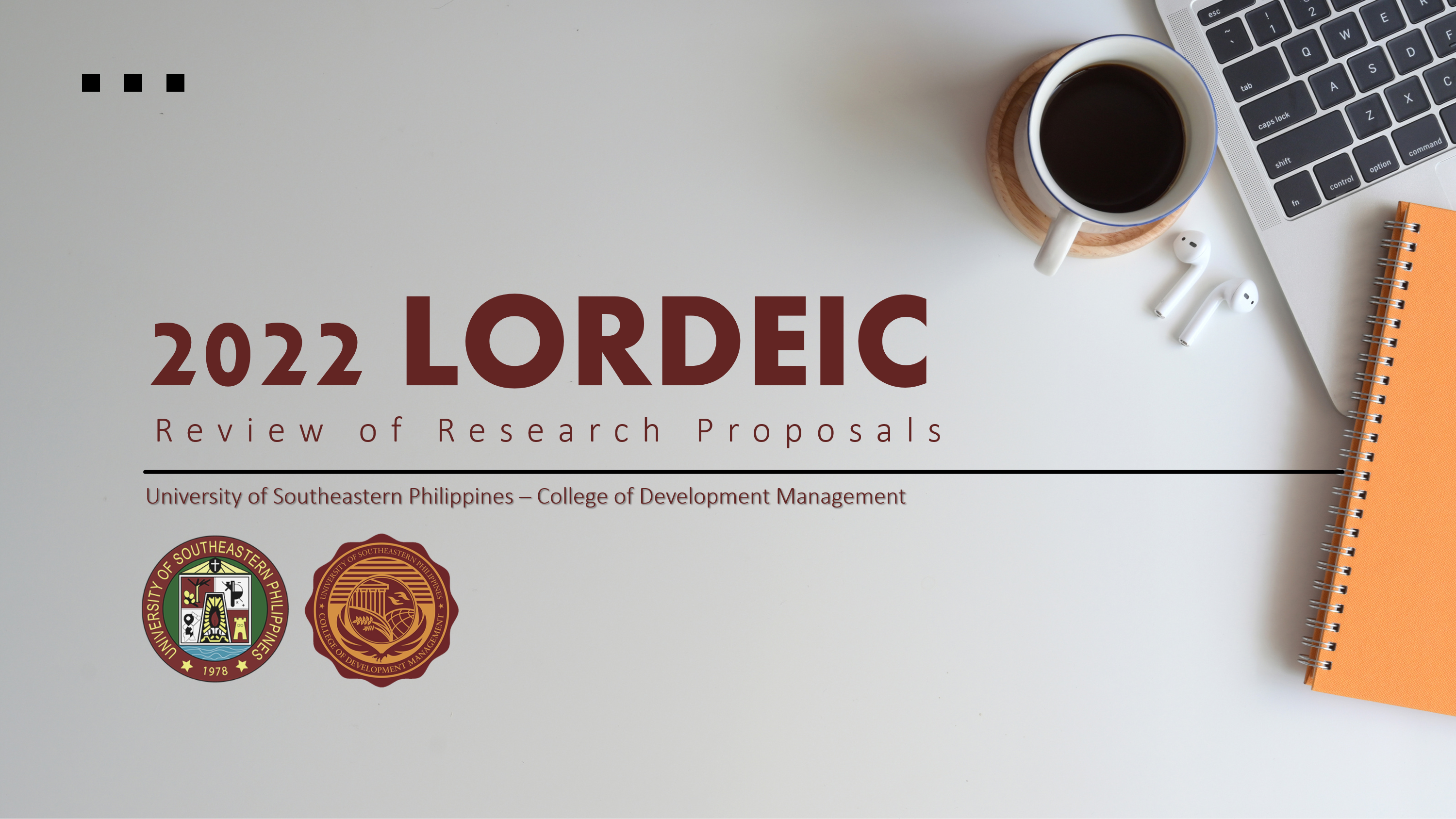 CDM’s Local Research, Development, Extension, and Innovation Committee (LoRDEIC) Review of Research Proposals