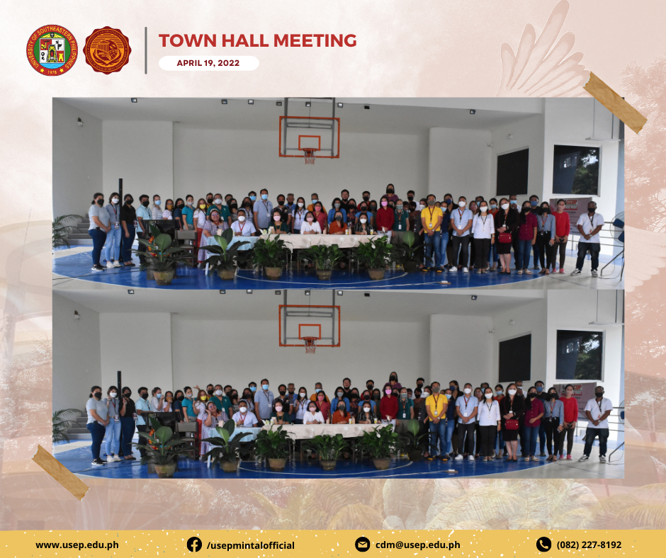 Town Hall Meeting in Mintal Campus