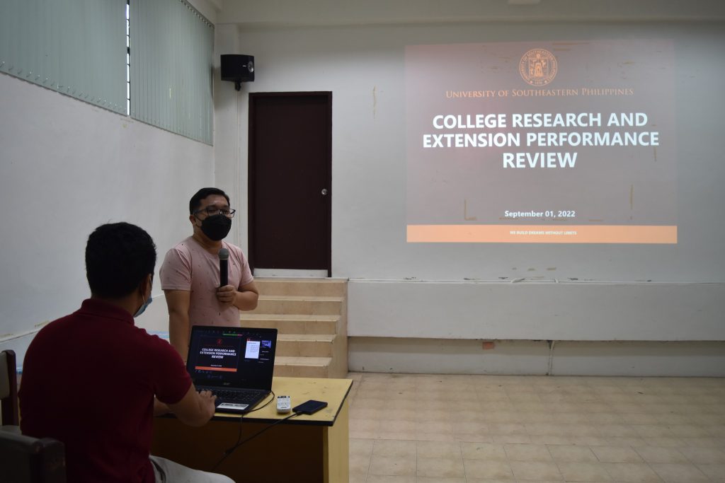 College of Development Research Development and Extension Conducted its Performance Review
