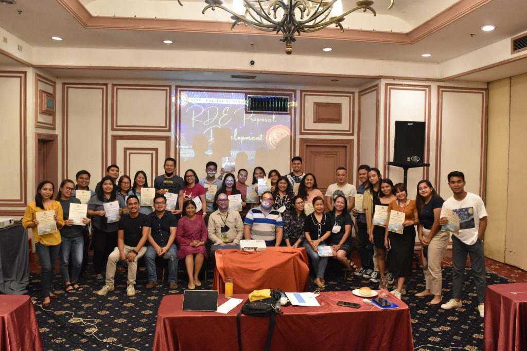 2-day Training-Workshop on RDE Proposal Development: An integration of DOST’s 6Ps, SETI Scorecard, and GAD