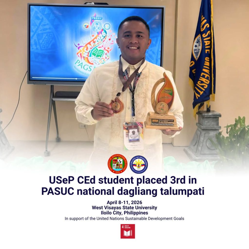 𝗨𝗦𝗲𝗣 𝗖𝗘𝗱 𝘀𝘁𝘂𝗱𝗲𝗻𝘁 𝗽𝗹𝗮𝗰𝗲𝗱 𝟯𝗿𝗱 𝗶𝗻 𝗣𝗔𝗦𝗨𝗖 𝗻𝗮𝘁𝗶𝗼𝗻𝗮𝗹 𝗱𝗮𝗴𝗹𝗶𝗮𝗻𝗴 𝘁𝗮𝗹𝘂𝗺𝗽𝗮𝘁𝗶