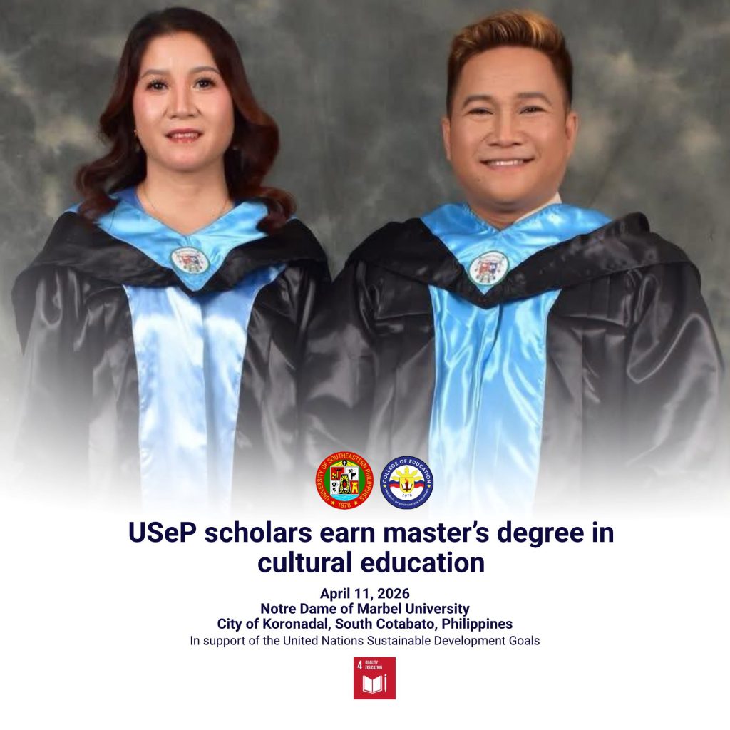 USeP scholars earn master’s degree in cultural education