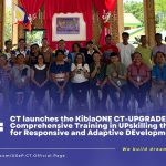 CT launches the KiblaONE CT-UPGRADE (Kiblawan Comprehensive Training in UPskilling the Grassroots for Responsive and Adaptive DEvelopment),