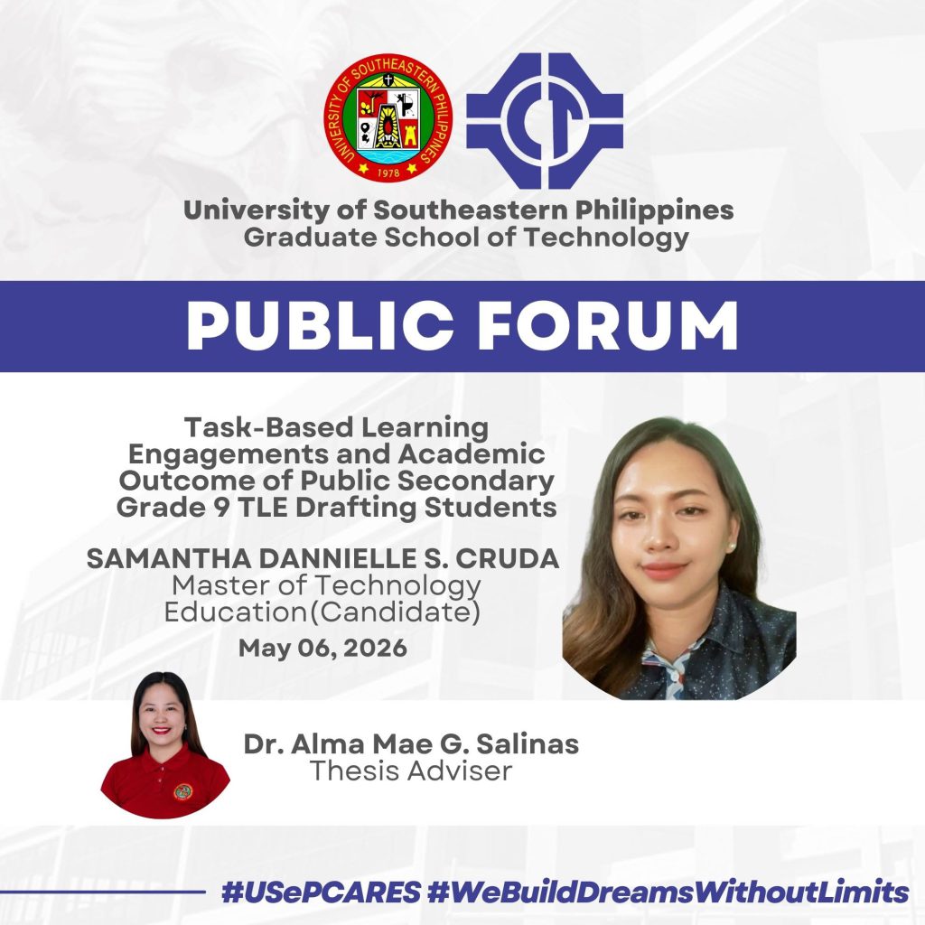 Task-Based Learning Engagements and Academic Outcome of Public Secondary Grade 9 TLE Drafting Students Public Forum