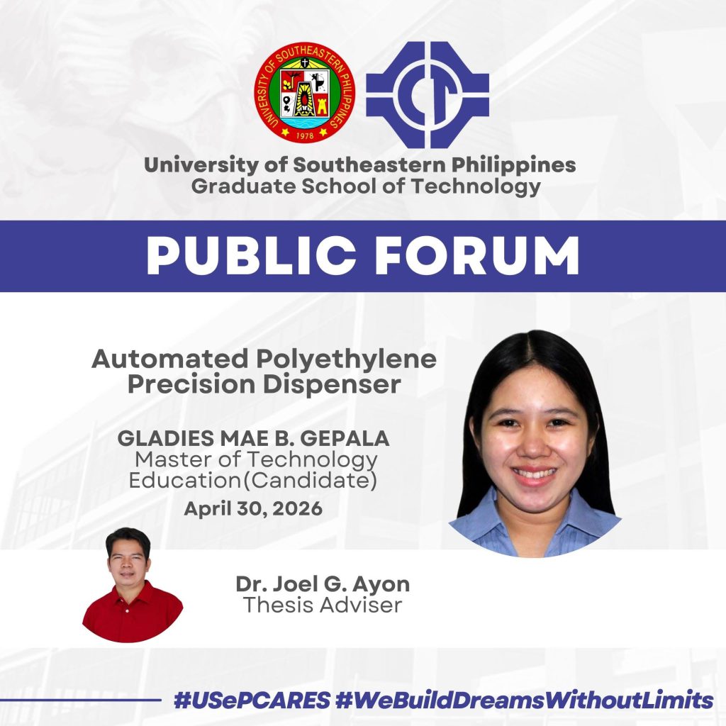 Automated Polyethylene Precision Dispenser Public Forum