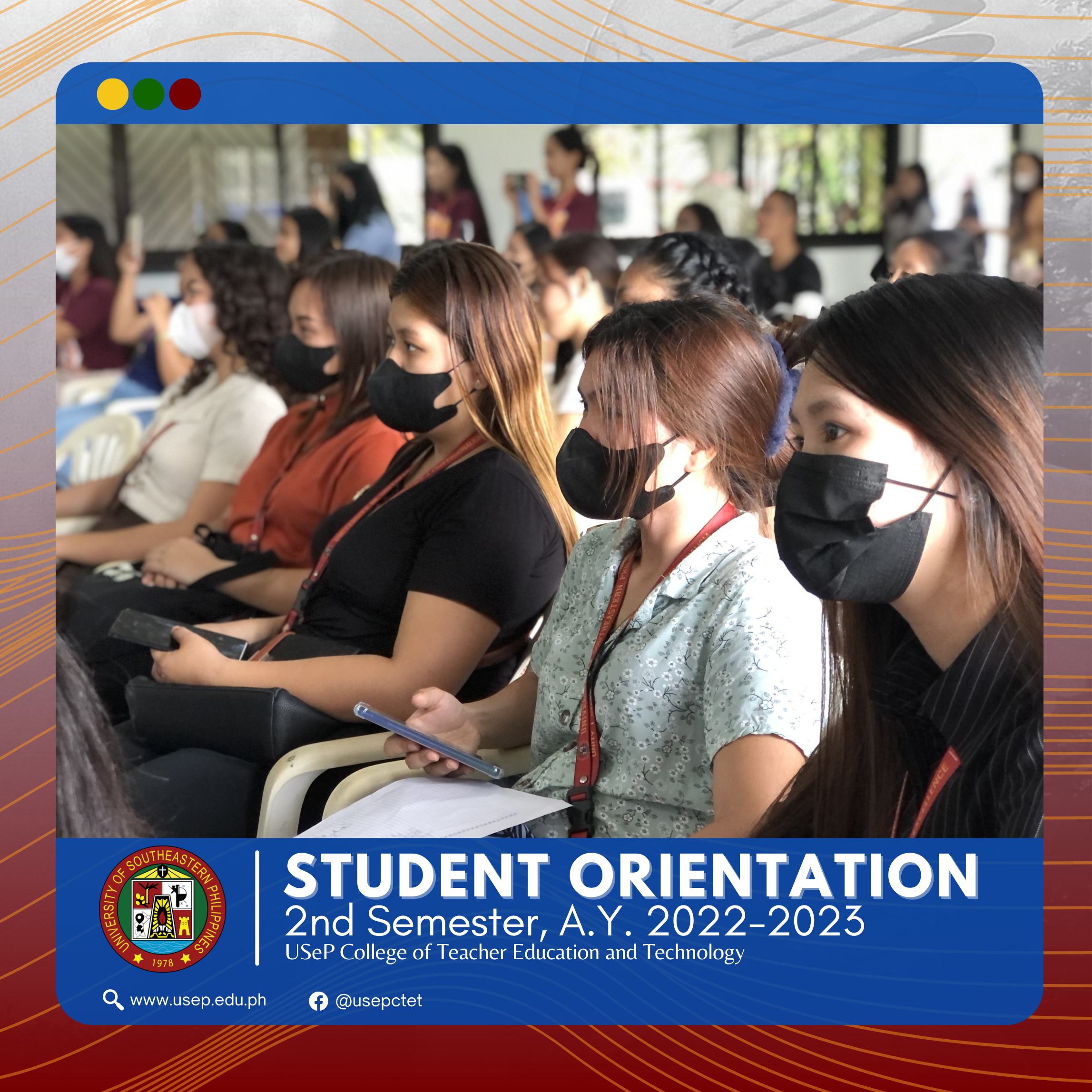 CTET conducts Student Orientation for 2nd Semester, A.Y. 2022-2023