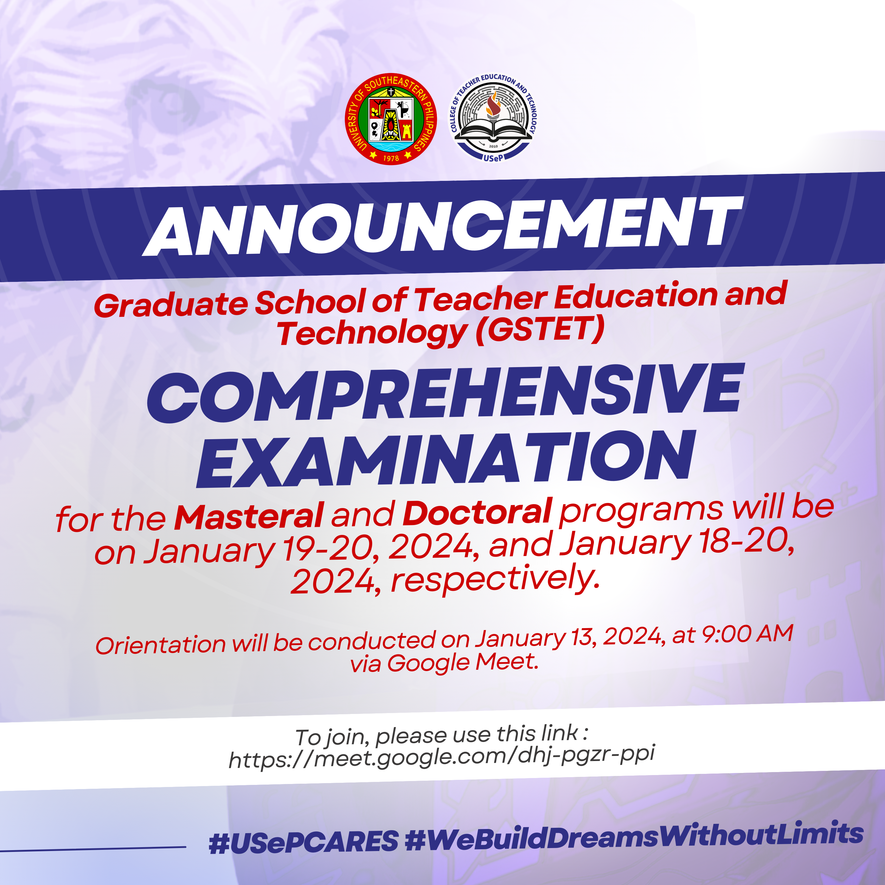 GSTET Comprehensive Examination