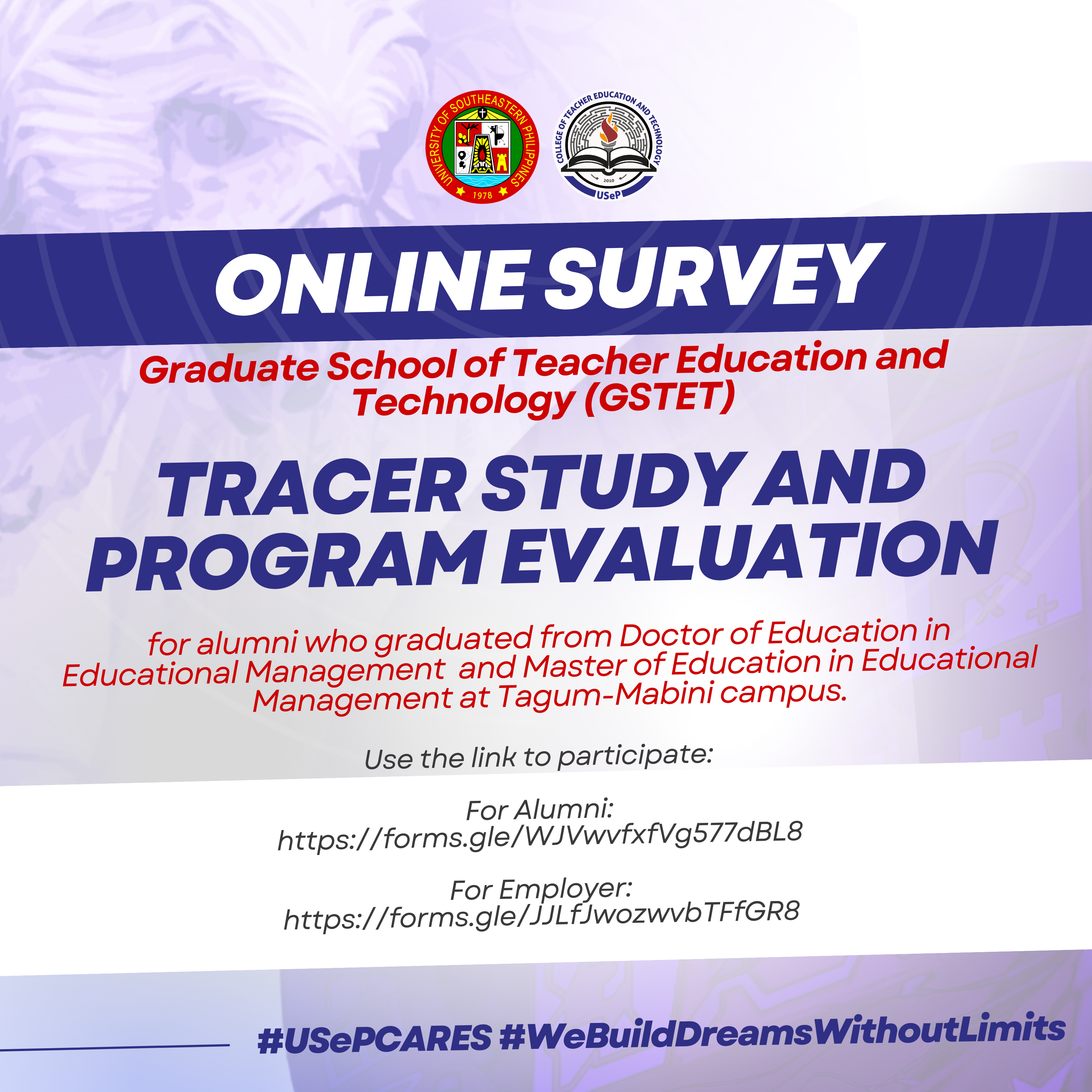 Tracer Study and Program Evaluation Online Survey
