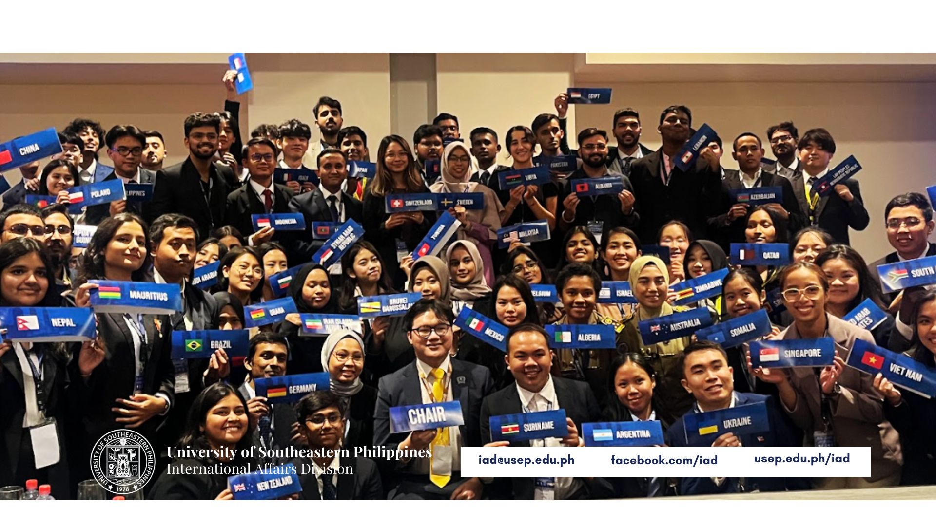 Three USeP Students Join International Diplomat CONFAB