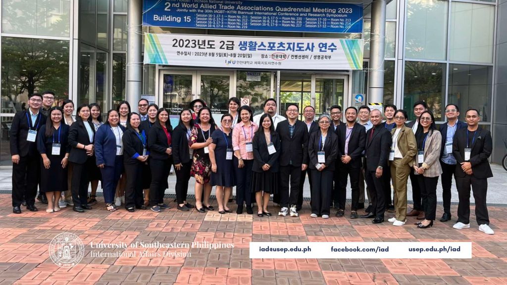 USeP participates 2nd WTC, 30th IAGBT-KITRI in South Korea