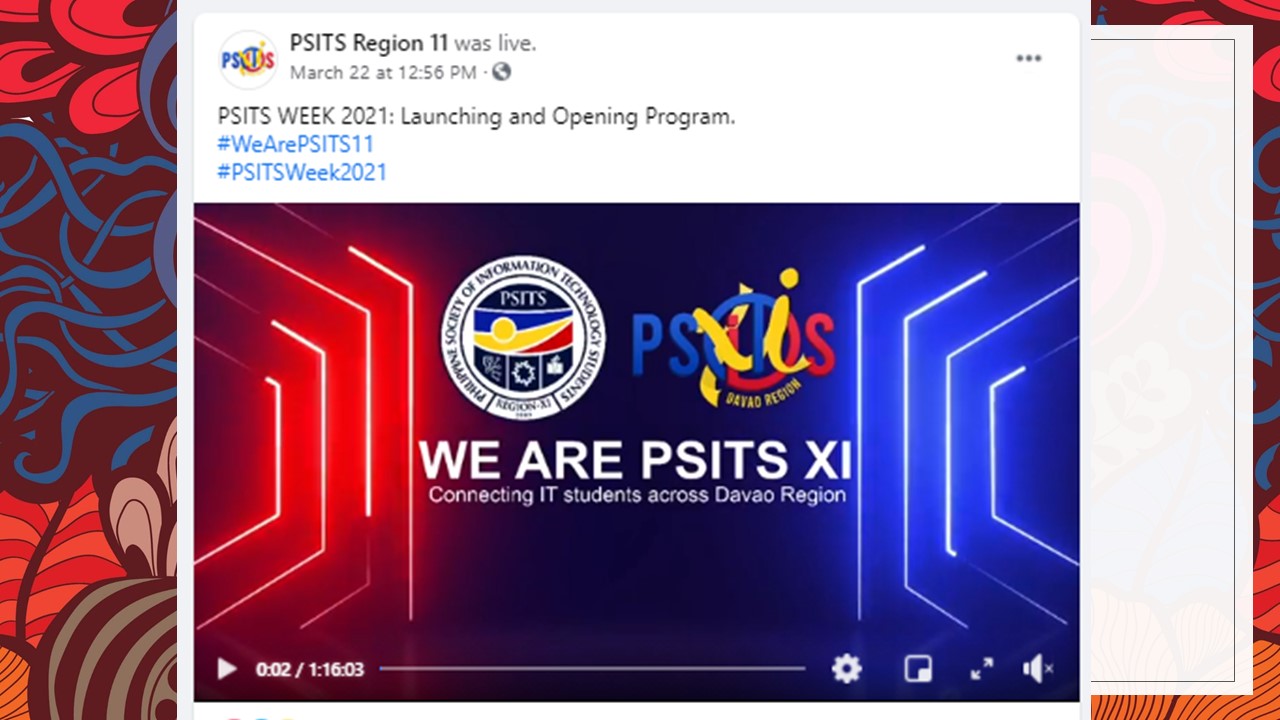 USeP rules Philippine Society of Information Technology Students Region XI (PSITS XI) Week 2021