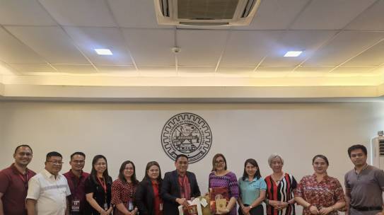 USeP Top Management pays a courtesy visit to DCCCII