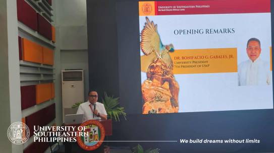[PRESIDENT IN ACTION] USeP opens specialized training on ISO 21001:2018 integration