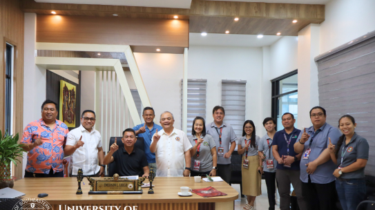 [President in Action] USeP bolsters ties with Mabini LGU, OCD XI to advanced disaster resilience