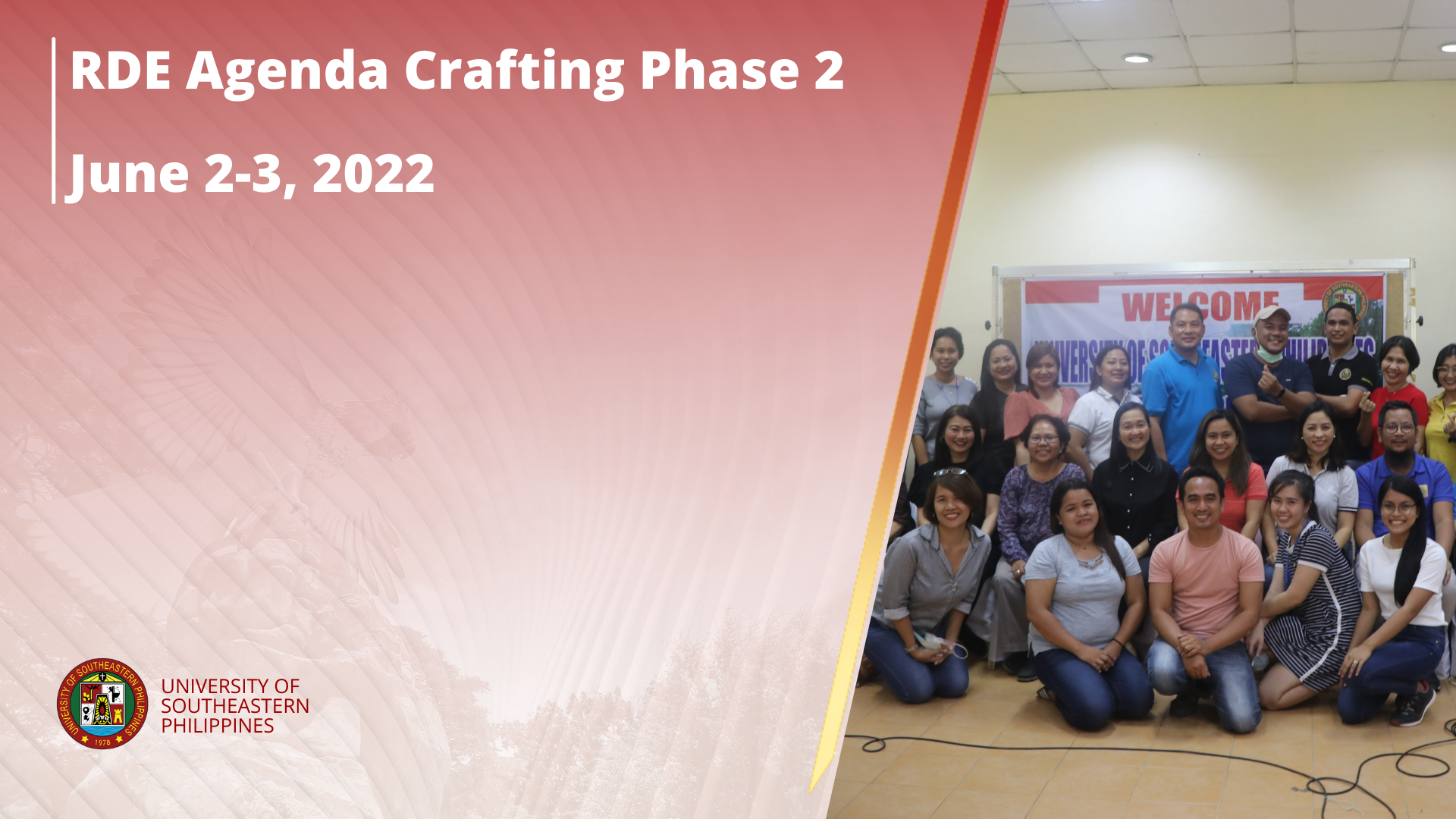 RDE Agenda Crafting Phase 2