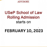 USeP School of Law (SoL) Rolling Admission 2023