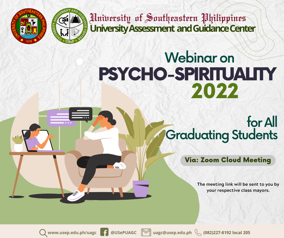 Webinar on Psycho-Spirituality for Graduating Students of AY 2021-2022