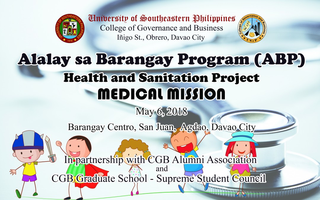 USeP-CGB conducts barangay Medical Mission