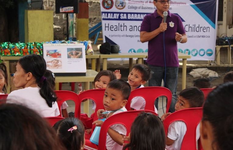 USeP-CBA empowers women and children in Agdao