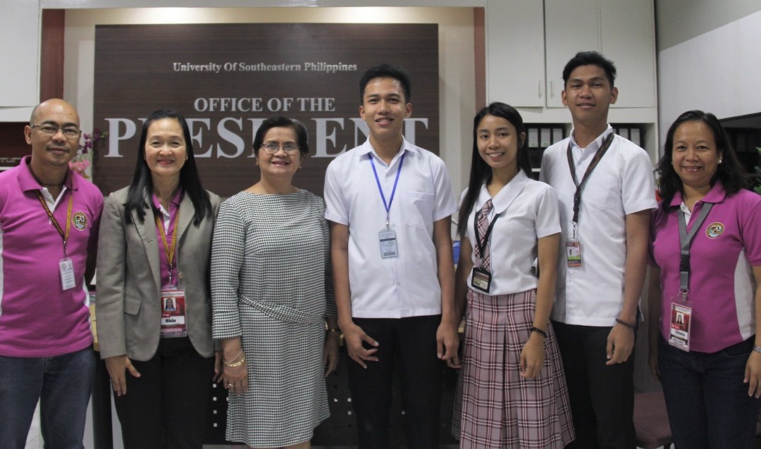USeP students complete internship in Shanghai, China