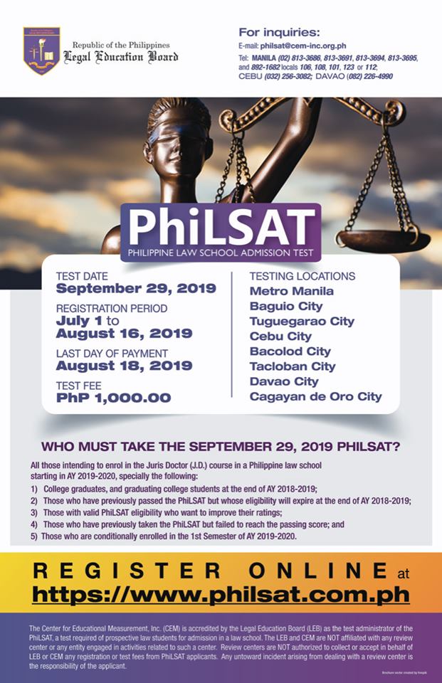 PhiLSAT test date on September 29, 2019