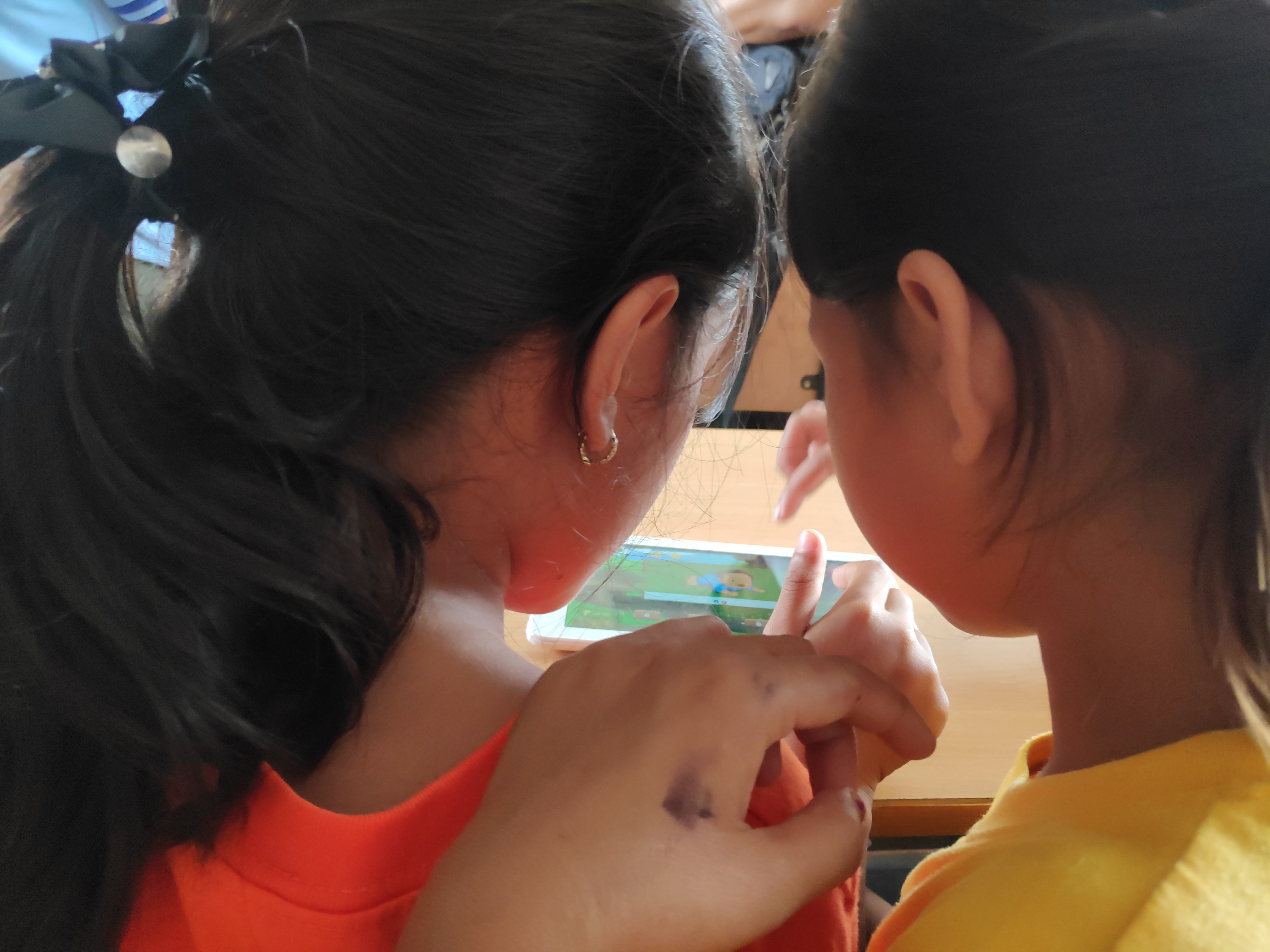 USeP-IC students conduct literacy app field test in Sarangani