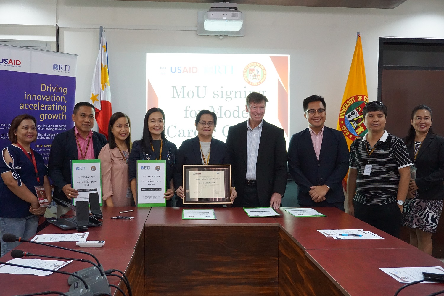USeP signs MOU with USAID STRIDE