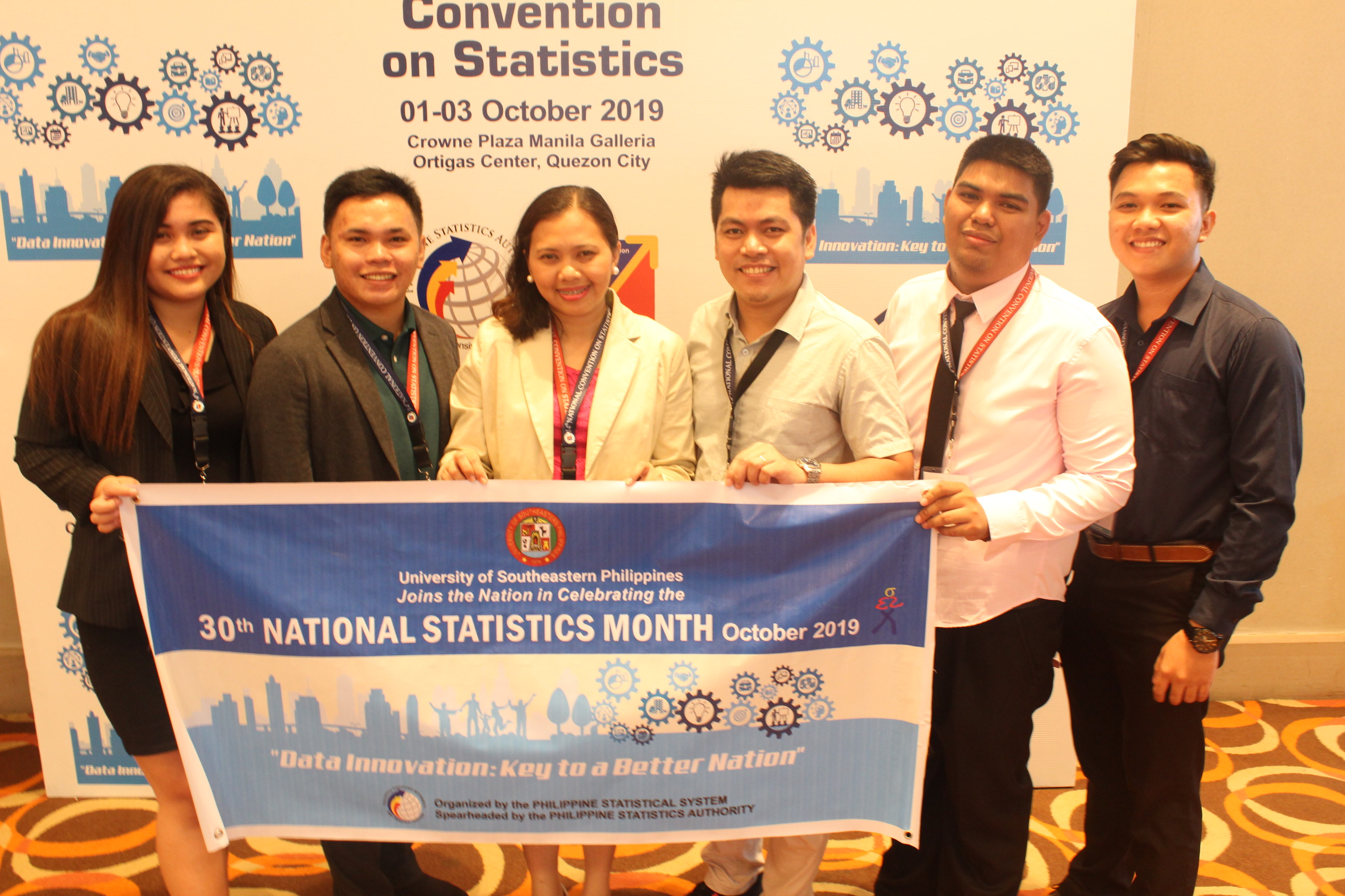 10 papers from USeP accepted in the 14th National Convention on Statistics