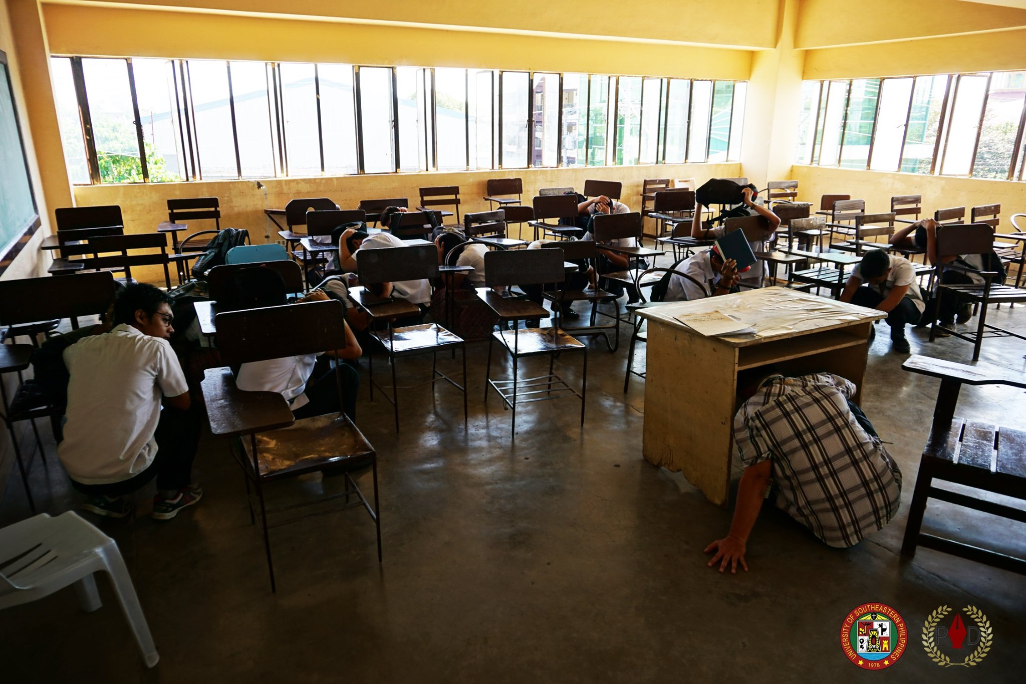 USeP participates Nationwide Simultaneous Earthquake Drill