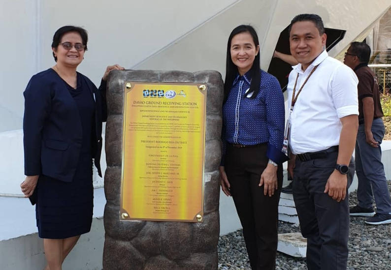 USeP attends the Inauguration of PEDRO Davao Ground Receiving Station