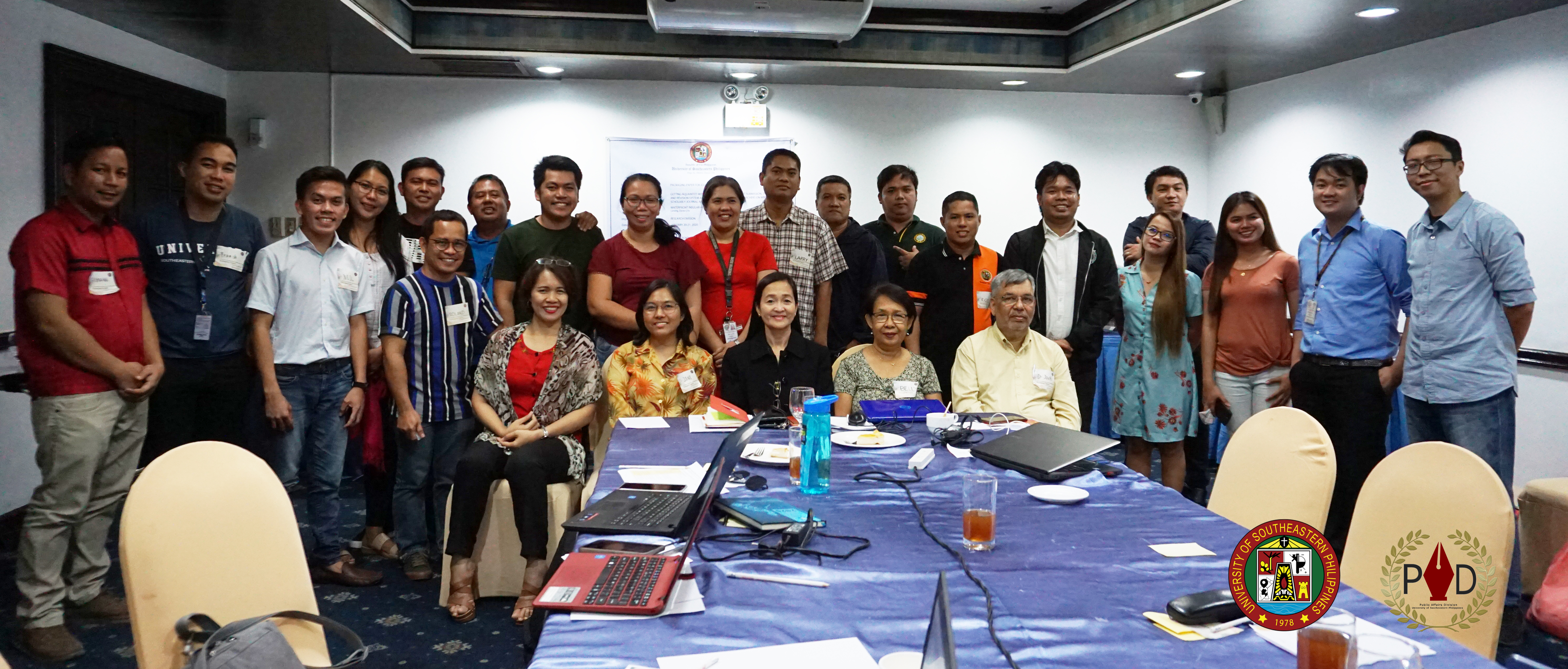 USeP Publication Office hold 2-day writing seminar