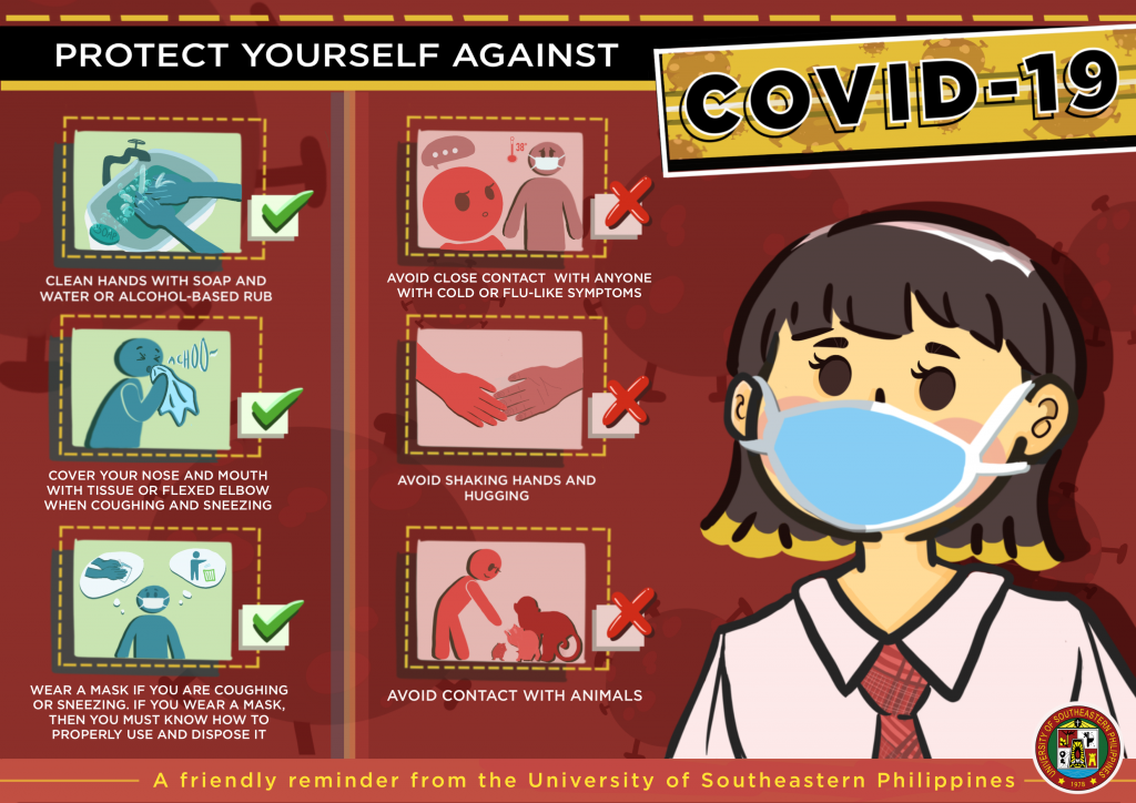 Friendly reminder in protecting one’s self against COVID-19