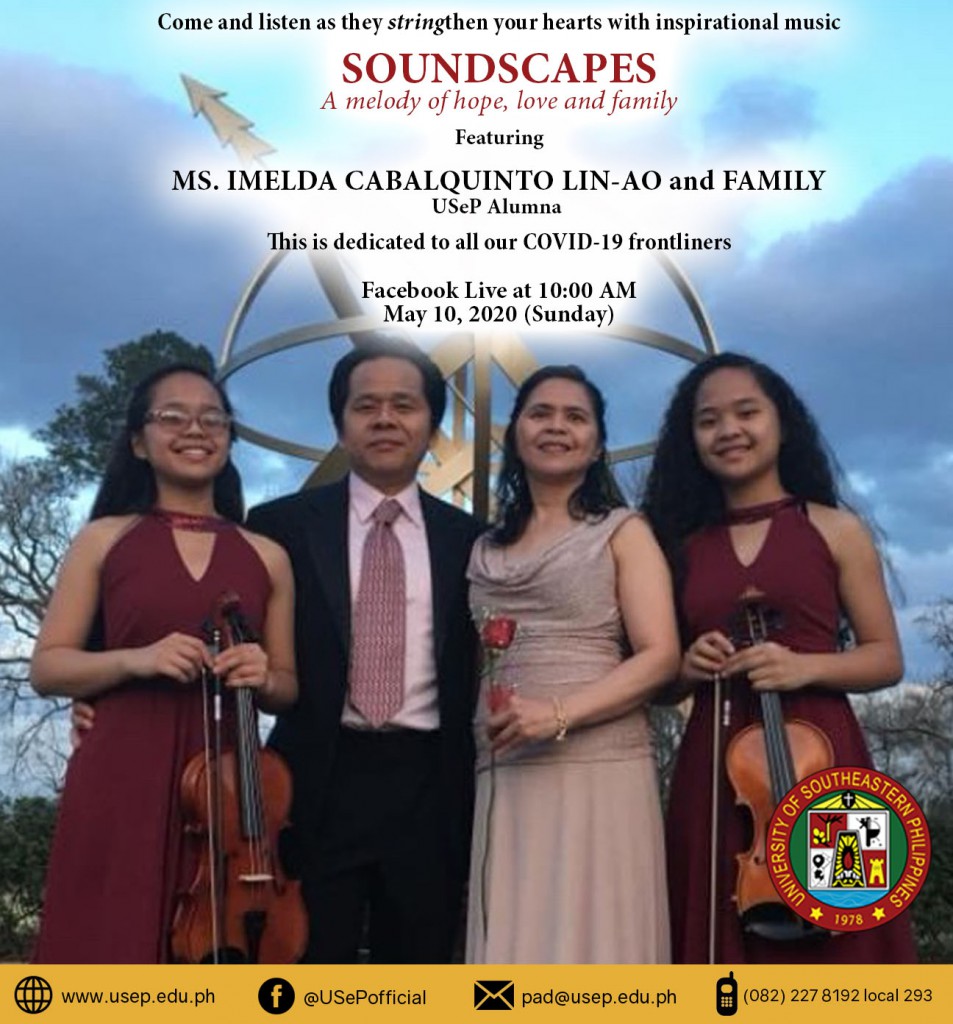 Facebook live performance of Ms. Imelda Cabalquinto Lin-ao and family