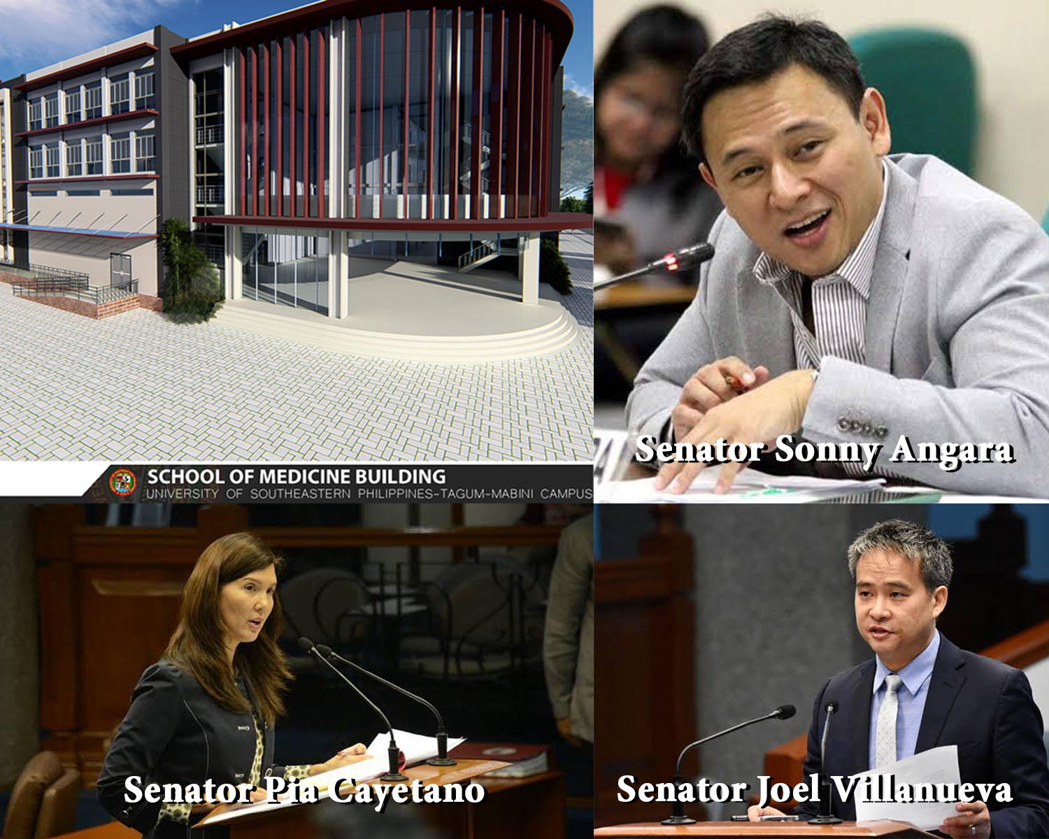 MARAMING SALAMAT PO, SENATORS ANGARA, CAYETANO, AND VILLANUEVA