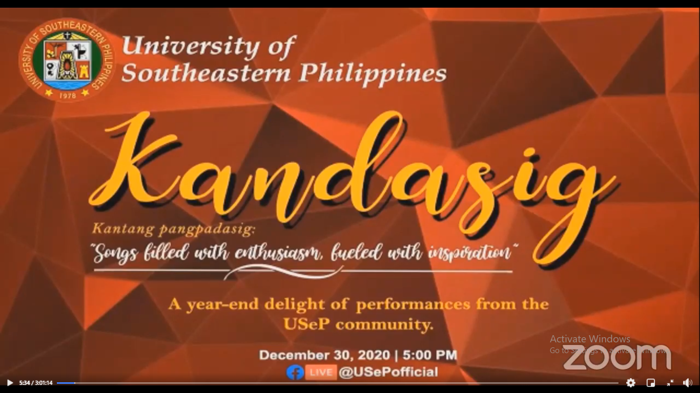 USeP holds first Kandasig