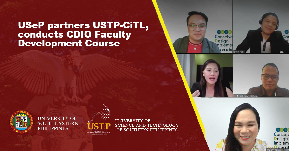 USeP partners USTP-CiTL, conducts CDIO Faculty Development Course